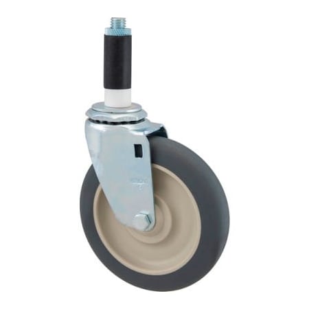 Allpoints Allpoints 1201079 Caster, Stem (5", Gry) 1201079